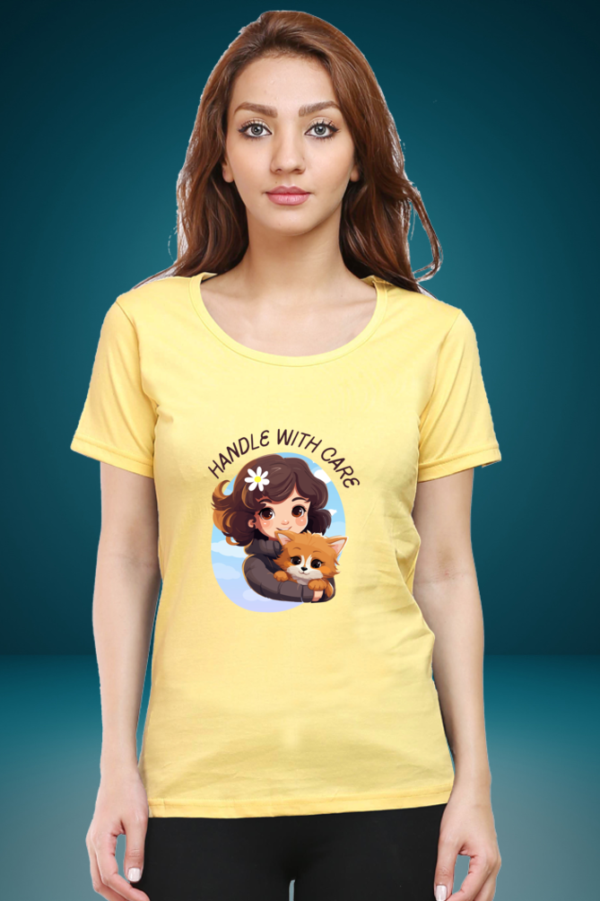 Regular T-Shirt - handle with care